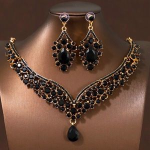 Gold Plated Necklace Set